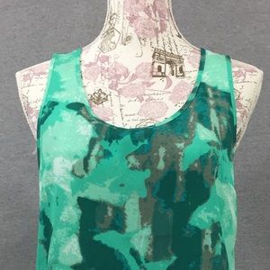 Mossimo Womens Sleeveless Shirt Blouse Size S